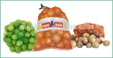 China 25kg onion packing mesh bags high quality