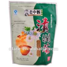 Reusable tea bag packaging - stand up pouch with zipper