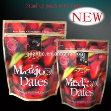 Zipper Snack Packaging Stand Up Pouch Bag