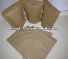 high quality kraft tea bag stand up bag