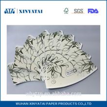Disposable Waterproof Paper Coffee Cup Sleeve/Paper Cup Fan