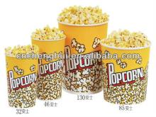 24oz,32oz,46oz,64oz,85oz,130oz,150oz,170oz paper  popcorn  buckets,  popcorn   box es,  popcorn  tubs with p