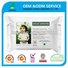 80pcs vitamin E baby wipe plastic cases-- free baby wipe samples