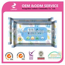 2014 most popular 10pcs vitamin E Baby Wipes Natural Baby wet Wipes-- OEM Service