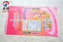 10Kg transparent PP woven flour/sugar in 25kg bag