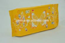 OEM/ODM welcome wholesale disposable 60pcs Skincare Aloe & Vitamin E Natural Care Baby Wet wipes