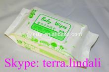 80pcs Packing Rich in Vitamin E and Aloe Vera Non Alcohol Wet Wipes