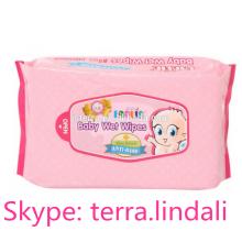 Biodegradable with Aloe Vera and Vitamin E Customed Baby Wipess