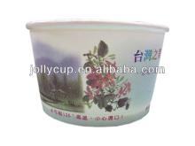 Custom Print Biodegradable Paper Soup Salad Bowl