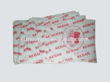 customize food grade fast food greaseproof PE coated paper bag oil-proof hamburger kebab packaging f