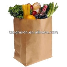 grocery brown kraft paper bag