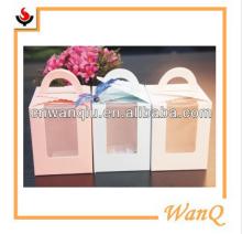 PVC windows art paper Cupcake boxes