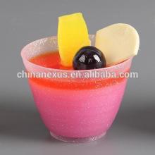 disposable clear plastic  jelly   cup s, beautiful design PS  cup s for  jelly , ice cream, pudding, etc