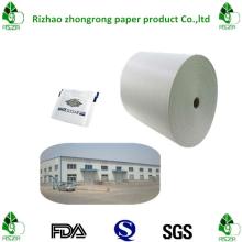 food grade pe coated sugar sachet wrapping/packing paper