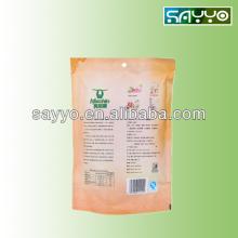 stand up pouch plastic water packaging bag