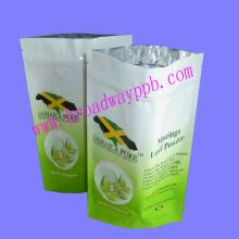 flexible printing laminate aluminum foil stand up tea bag