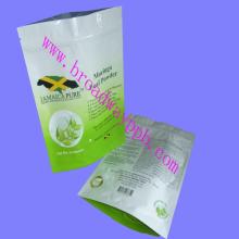 custom printed zipper standing pouch/stand up tea bag