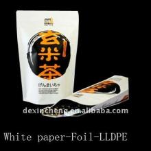  Stand ing  Up   Paper   Tea   Bag s With Zipper(Green Products)