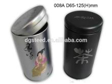 Wholesale metal round  tea   tin   box   tea  cans