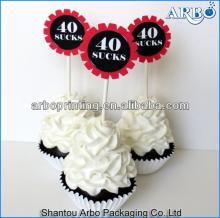 5.5*300mm SGS Approved food grade paper sticks lollipop paper stick marshmallow paper sticks