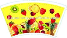 paper cup fan,double PE coating,flexo printing, food grade, no smell, 160gsm-350gsm,leading manufact