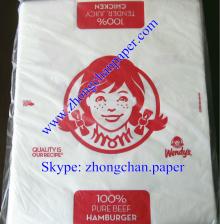 28gsm Food Grade Hamburger Paper