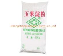 Bopp film colorful Laminated PP woven corn starch plastic bag,pp woven bag