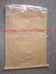 Bopp film colorful Laminated PP woven corn starch paper bag,pp woven bag