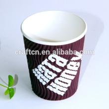 ripple custom paper cups with logo print