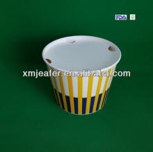 32oz-170oz fried chicken/popcorn printed paper buckets