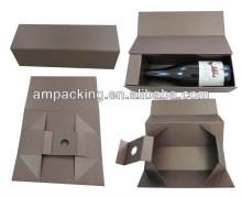 Luxury Foldable Paperboard Champagne Packaging Box
