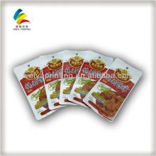 Vacuum bag ,Aluminum foil bag for  frozen   meat   packing  ,plastic sachet for  frozen  food packaging