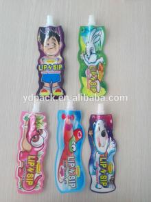 special shape empty liquid chocolate tube