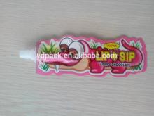 special shape empty liquid chocolate pouch