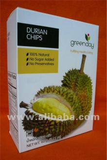 100% Natural Durian Chips Vacuum Frying