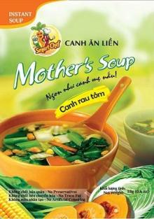 Vegetable soup with fish