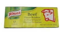 Knorr Beef Flavored Bouillon Cube 36x12x10g