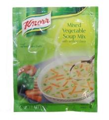 Knorr Mixed Vegetable Soup Base Mix 72x61g