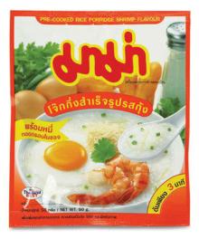 MAMA  PRE - COOKED   RICE  INSTANT PORRIDGE JOKE SHRIMP WITH FRIED VERMICELLI 50 G.