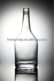 elegant glass RUM bottle finished in high quality