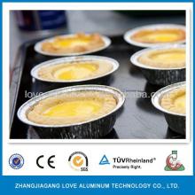 Hot Sale Recyclable Household Environmental Round ISO9001 ISO14001 FDA SGS Aluminum Foil Tray For Ca