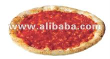 Italian frozen pizza base with Tomato sauce. Diameter: 28 cm