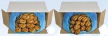 Frozen bread rolls