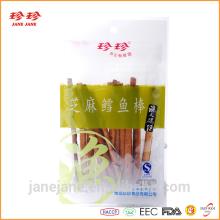 Prepared Polloick Fish Snack With Sesame Stick
