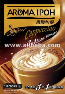Aroma Ipoh  White   Coffee  -  Cappuccino 