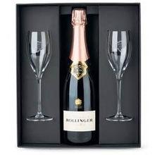 BOLLINGER BRUT 75cl Gift Box and Glass CHAMPAGNES