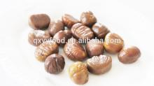 vacuum packed roasted peeled chestnuts sold by weight