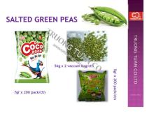 Salted green peas