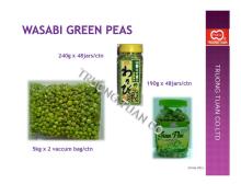 Wasabi green peas