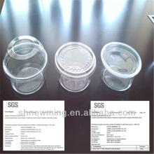 disposable  PET   food   container s with dome lids